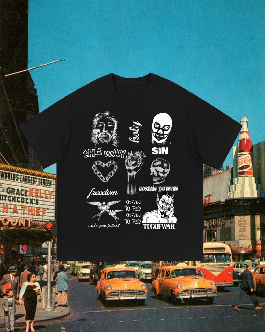 "LIFE VS. DEATH" TEE