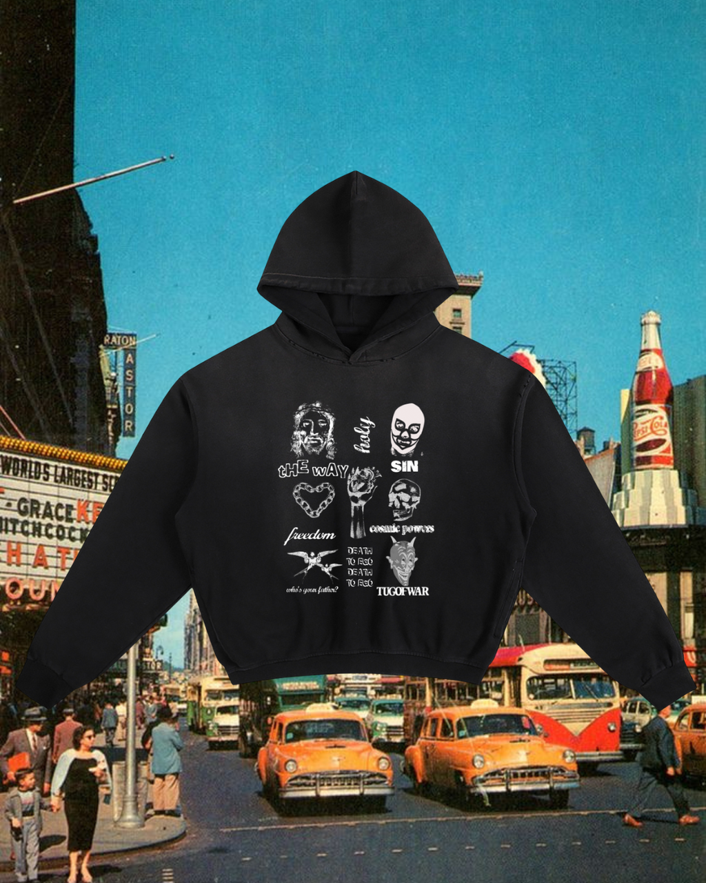 TUG OF WAR SUNFADE HOODIE